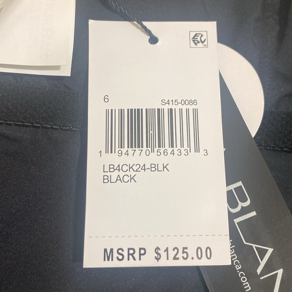 LA BLANCA Women's Standard Lingerie One Piece Swimsuit w Tommy Control Size 6 - Picture 3 of 8